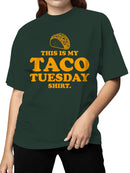 Taco Tuesday Enthusiast  Women's T-shirt