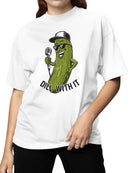 Cool Pickle "Dill With It" Fun Women's T-shirt