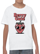 Berry Cute Strawberry Fun Youth's T-shirt