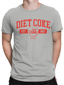 Officially Licensed Diet Coke Diet Coke Est. 1982 Red Men's T-shirt
