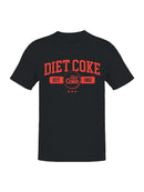 Officially Licensed Diet Coke Diet Coke Est. 1982 Red Men's T-shirt