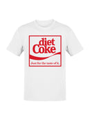 Officially Licensed Diet Coke Diet Coke Classic Men's T-shirt