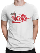 Officially Licensed Diet Coke Classic Diet Coke Men's T-shirt
