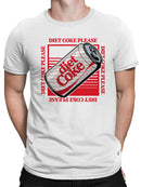 Officially Licensed Diet Coke Diet Coke Please Men's T-shirt