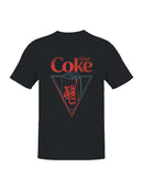 Officially Licensed Diet Coke Retro Diet Coke Can Triangle Men's T-shirt