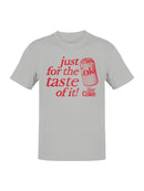 Officially Licensed Diet Coke Just for the Taste of Diet Coke Men's T-shirt