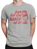 Officially Licensed Diet Coke Just for the Taste of Diet Coke Men's T-shirt