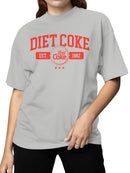 Officially Licensed Diet Coke Diet Coke Est. 1982 Red Women's T-shirt