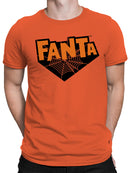 Officially Licensed Fanta Fantasmic Haunt Spiderweb Theme Men's T-shirt