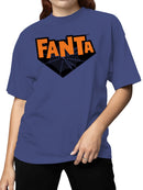 Officially Licensed Fanta Fantasmic Haunt Spiderweb Theme Women's T-shirt