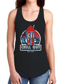 Officially Licensed Icee Chill Out Vintage Vibes Women's Racerback Tank