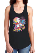 Officially Licensed Icee Retro Polar Bear Stay Cool Women's Racerback Tank