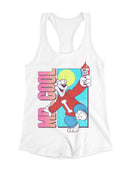 Officially Licensed Icee Mr. Cool Bear Fun Retr Women's Racerback Tank