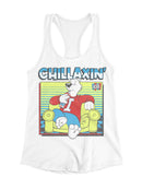 Officially Licensed Icee Chillaxin' Bear Vibe Women's Racerback Tank