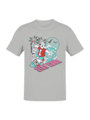 Officially Licensed Icee Surfing Polar Bear Adventure Men's T-shirt