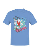 Officially Licensed Icee Surfing Polar Bear Adventure Men's T-shirt