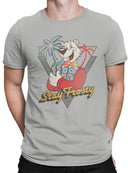 Officially Licensed Icee Stay Frosty Ice Bear Retro Men's T-shirt