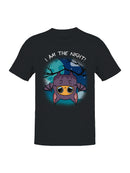 Officially Licensed Sad Nuggie Cute Bat Moonlit Night Men's T-shirt
