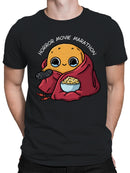 Officially Licensed Sad Nuggie Cute Horror Movie Night  Men's T-shirt