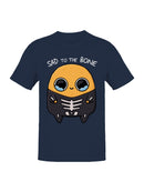 Officially Licensed Sad Nuggie Sad to the Bone Kawaii Skeleton Men's T-shirt