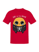 Officially Licensed Sad Nuggie Sad to the Bone Kawaii Skeleton Men's T-shirt