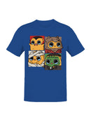 Officially Licensed Sad Nuggie Cute Monsters Halloween Cartoon Men's T-shirt