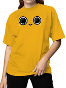 Officially Licensed Sad Nuggie Kawaii Big Eyes Cute Face Women's T-shirt