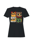 Officially Licensed Sad Nuggie Cute Monsters Halloween Cartoon Women's T-shirt