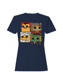 Officially Licensed Sad Nuggie Cute Monsters Halloween Cartoon Women's T-shirt