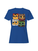 Officially Licensed Sad Nuggie Cute Monsters Halloween Cartoon Women's T-shirt