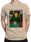 Madame Roulin with Flowers Portrait Men's T-shirt