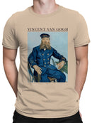 Van Gogh Postman Portrait Artwork Men's T-shirt