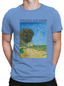 Country House Under Blue Sky Men's T-shirt