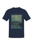 Van Gogh Prisoners Exercising Print Men's T-shirt