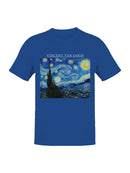 Starry Night by Vincent Van Gogh Men's T-shirt