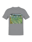 Vincent van Gogh Landscape Masterpiece Men's T-shirt