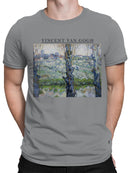Vincent Van Gogh's Blossoming Landscape Men's T-shirt