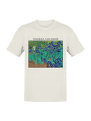 Vincent Van Gogh Irises Artwork Men's T-shirt