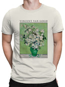Vincent van Gogh White Roses Men's T-shirt