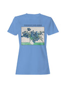 Vincent Van Gogh Irises Art Women's T-shirt