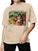 Van Gogh's Night Cafe Scene Women's T-shirt