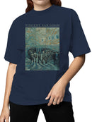 Van Gogh Prisoners Exercising Print Women's T-shirt