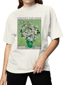 Vincent van Gogh White Roses Women's T-shirt