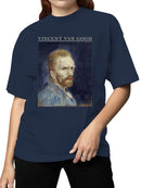 Vincent Van Gogh Art Portrait Women's T-shirt