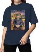 Van Gogh Classic Art Collage Women's T-shirt