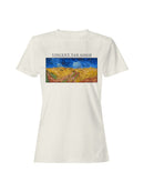 Van Gogh Wheatfield with Crows Women's T-shirt