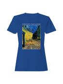 Van Gogh's Starry Cafe Terrace Women's T-shirt