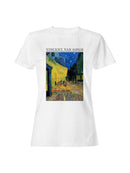 Van Gogh's Starry Night Cafe Women's T-shirt