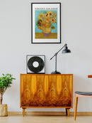 Sunflowers in a Vase by Van Gogh UN Poster
