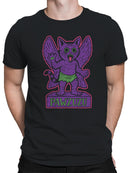 Pawzuzu Winged Cat Illustration Men's T-shirt